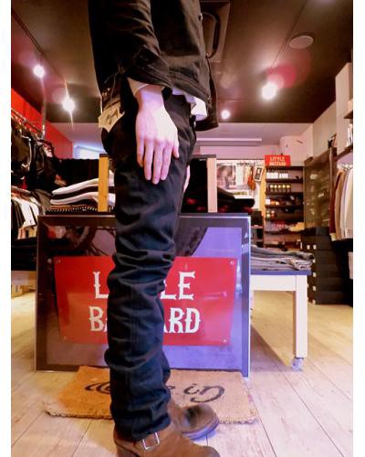 LOSTCONTROL Tight Straight 5P Denim Pants : LITTLE BASTARD リトル 
