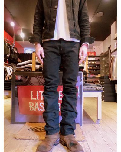LOSTCONTROL Tight Straight 5P Denim Pants : LITTLE BASTARD リトル 