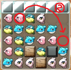 ポケとる ママンボウのステージの攻略法 解法 スマホ版対応 ロセウスセンター ぴかぴか日誌 ポケとるなど 攻略