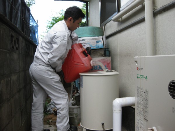 灯油ボイラーからガス給湯器への変更事例 サーンガス共和の満足ブログ 灯油ボイラーからガス給湯器への変更事例 サーンガス共和の満足ブログ