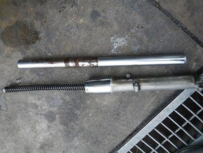 CB250 エクスポート　フロントフォーク CB250エクスポート フロントフォーク : sabiyama600のblog