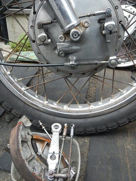 W1SA フロントブレーキレバー ホルダー (検 ダブワン W1S w650