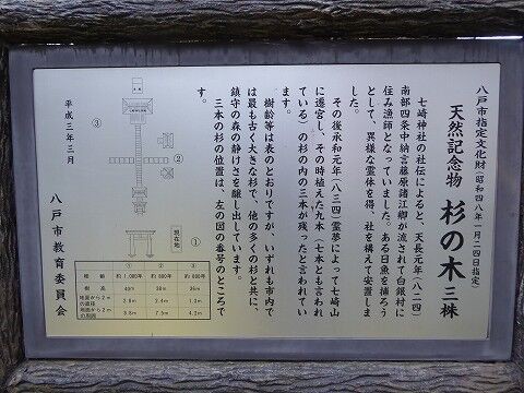 七崎神社 八戸市 くぐる鳥居は鬼ばかり
