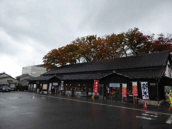 山居倉庫 酒田市 くぐる鳥居は鬼ばかり