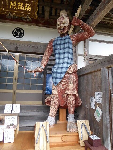 龍頭寺 （遊佐町） : くぐる鳥居は鬼ばかり