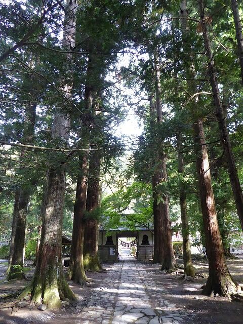 奥州柳津虚空蔵尊 其之弐 くぐる鳥居は鬼ばかり