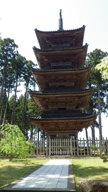 神社仏閣 五重塔のその先へ 阿仏房妙宣寺 佐渡旅 Sadotabi