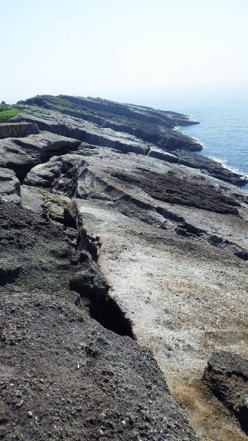 ジオパーク 波蝕甌穴群 自然 波 が作り出した大地の造形美 佐渡旅 Sadotabi