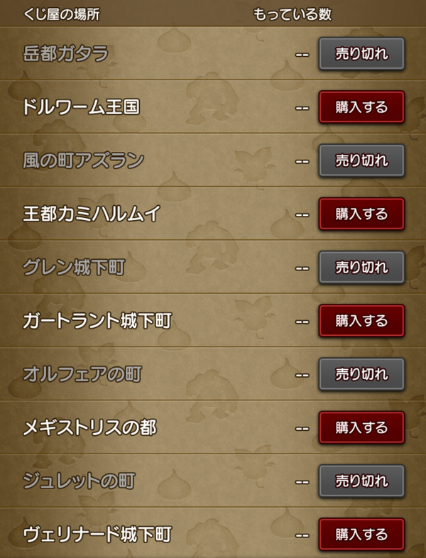 注意 第14回アストルティア ハッピーくじ 新春運試しくじ 21 の販売は明日1月13日 水 11 59まで 現時点でくじが売り切れている駅をお知らせします さっちゃんねる Dqx