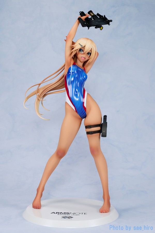 AMAKUNI ARMS NOTE 水泳部のコウハイちゃん フィギュアレビュー : さえ