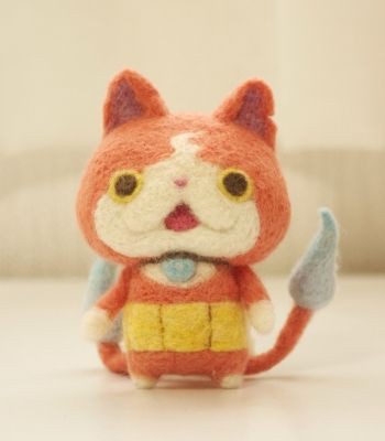 羊毛フェルトでジバニャンつくってみた。 : ゆるぬける