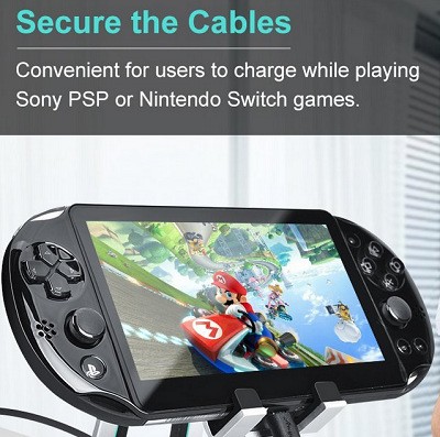 周辺機器 ニシッチやpspを載せるにも便利 というタブレットスタンドの紹介画像でマリオカートが入psvitaしてた 速報 保管庫 Alt