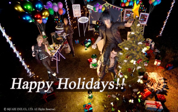 メリー ペルソナ5やffxvのクリスマス ホリデー画像が公開される 速報 保管庫 Alt