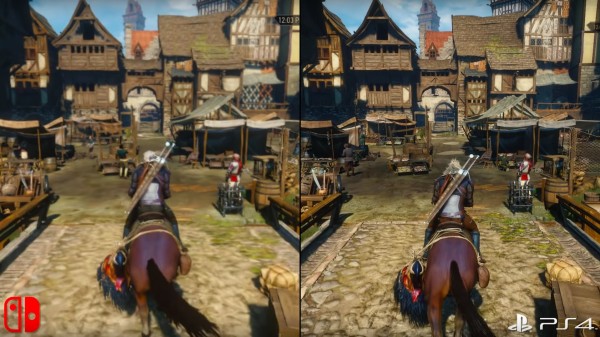 機種比較 Dfが The Witcher 3 のps4版とnintendo Switch版を比較する動画を公開 任ッチ版はロードは長いしボッケボケのガックガク 速報 保管庫 Alt
