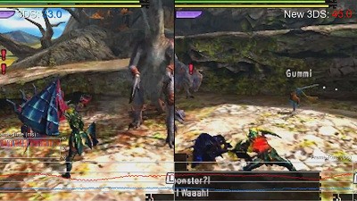 3ds Eurogamerのdigital Foundryが Monster Hunter 4 Ultimate のfps比較等動画を公開 フレームレートはガッタガタ 速報 保管庫 Alt