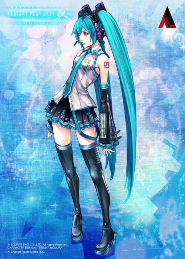 コラボ 初音ミク 野村哲也 スクウェア エニックスのイラスト等が公開