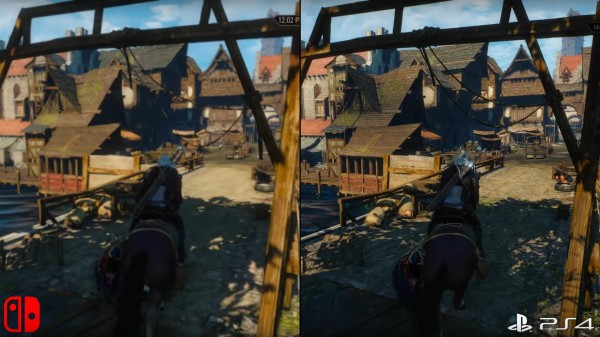 機種比較 Dfが The Witcher 3 のps4版とnintendo Switch版を比較する動画を公開 任ッチ版はロードは長いしボッケボケのガックガク 速報 保管庫 Alt