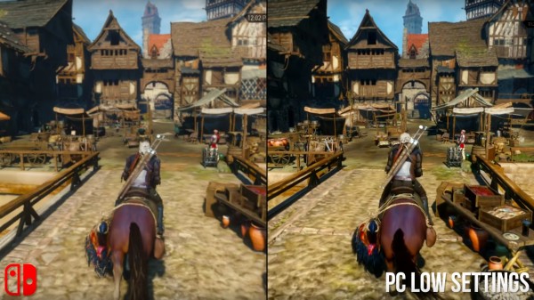 機種比較 Dfが The Witcher 3 のps4版とnintendo Switch版を比較する動画を公開 任ッチ版はロードは長いしボッケボケのガックガク 速報 保管庫 Alt