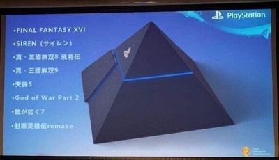 リーク ネタ画像 Ps5のゲーム発表会が予告されたので海外で定例となっている自称リーク大喜利スタート ピラミッド型ゲーム機が 速報 保管庫 Alt