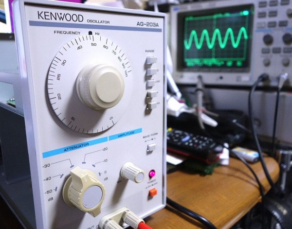 KENWOOD AG-203A の動作確認してみました : アンプジャンカーのblog