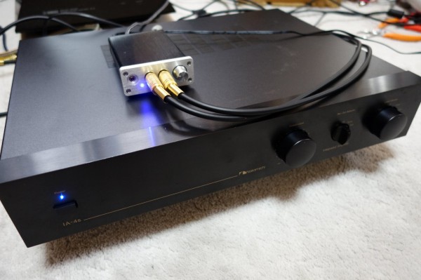 Nakamichi IA-4s をデジタルアンプにカスタマイズ : アンプ