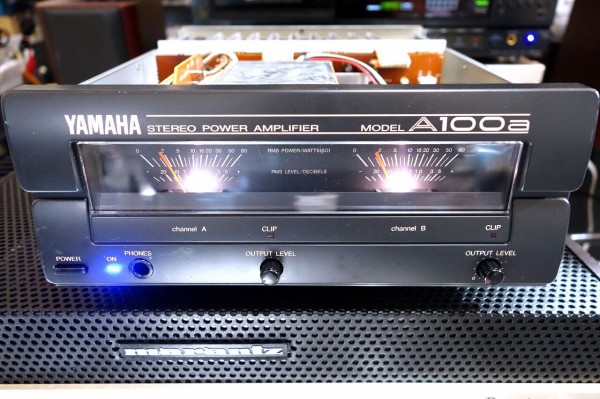 YAMAHA A100a ジャンクのレストア完了です : アンプジャンカーのblog