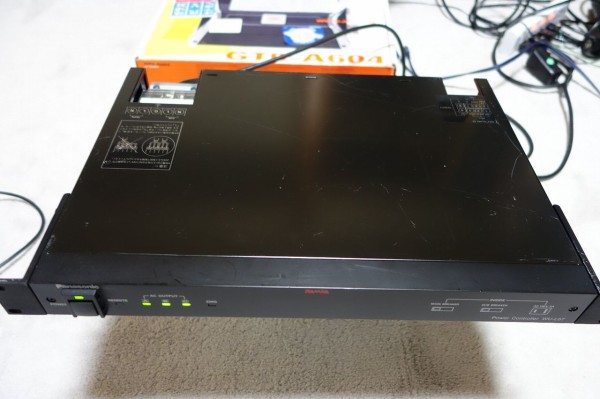アンプ Panasonic Power Controller WU-L67 WU-L67 / Power Controller【中古放送用・業務用 映像機器・音響
