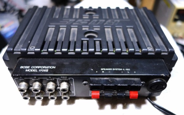 BOSE　スピーカー　MODEL 101SD MODEL 1706Ⅱ BOSE 1706Ⅱ Power Amplifier 1706II Used Tested 100V | eBay