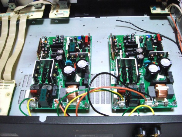 Nakamichi IA-4s をデジタルアンプにカスタマイズ : アンプ