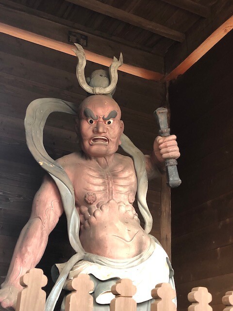 仁王像 怒り 金剛力士像が守る荘厳なお寺 仁和寺