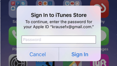 Iphoneに表示される パスワードを入力してください が不正アクセスによる可能性があるとのこと プライバシーマーク Ismsナビ