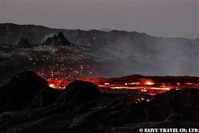 エルタ アレ火山の南の火口が再び African Dream 西遊旅行チーム アフリカのスタッフブログ