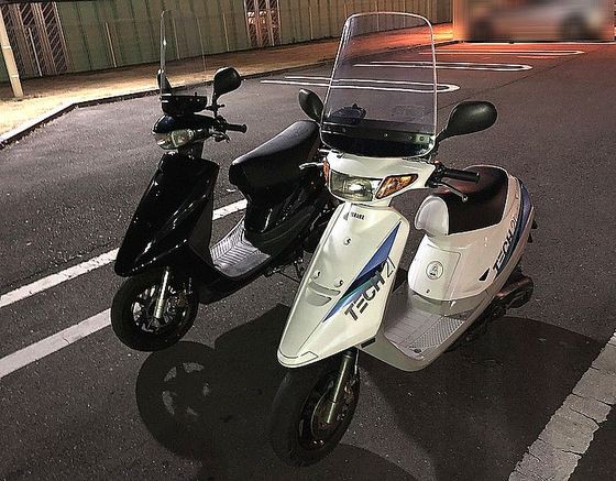 依頼車両的なぁ～完？ ☆アクシス９０ ３ＷＦ ３ＶＲ JOＧ Mr.Boo!＠軒下ガレージ!日記的なぁ～