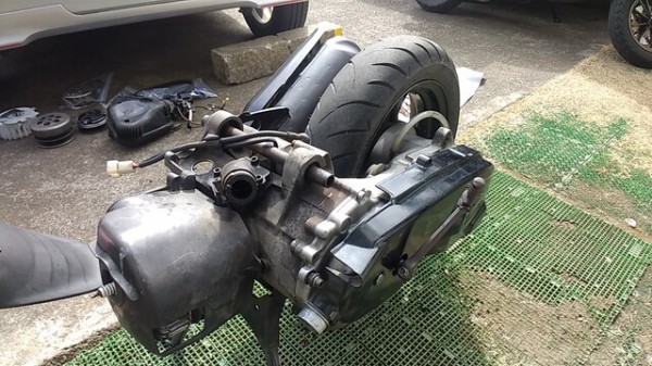 依頼作業 グランドアクシス（5FA2）4VPエンジンOH等的なぁ