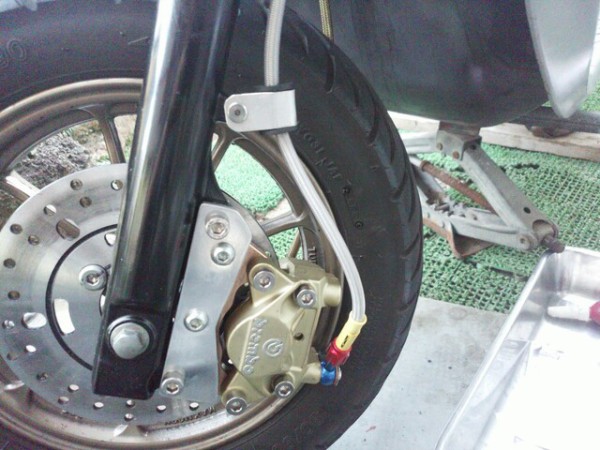 アプリオタイプ2仕様 ZRフロントフォーク・ブレンボ現状車