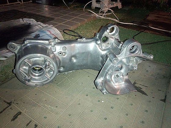 3wfアクシス ジョグ90 クランクケース エンジン 腰下 ワンオフ