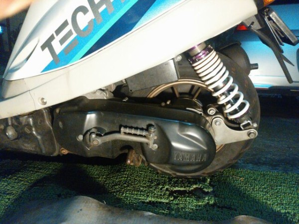 リアショック交換的なぁ～（オクムラ/showa製）3RY JOG 3WF JOG90