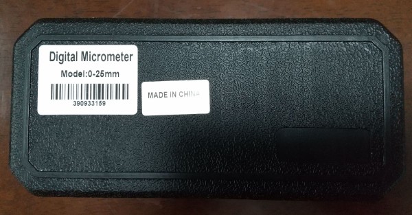 釣糸の太さ測定用のデジタルマイクロメーター 釣 るズ