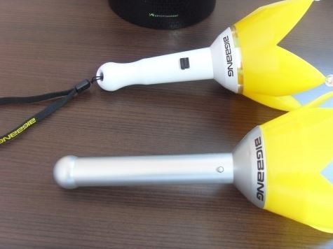 ビッグバンのペンライト韓国版「びっべん棒」 ver.1からver.4までを総