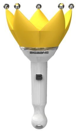 BIGBANG ペンライト　初期　初代　王冠型　韓国版 イエロー BIGBANG ペンライト 初期 初代 王冠型 韓国版 イエロー BIGBANG 王冠型