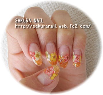 押し花お試ししました Sakura Nail サクラネイル 毎日を楽しむ大人可愛いネイルデザイン