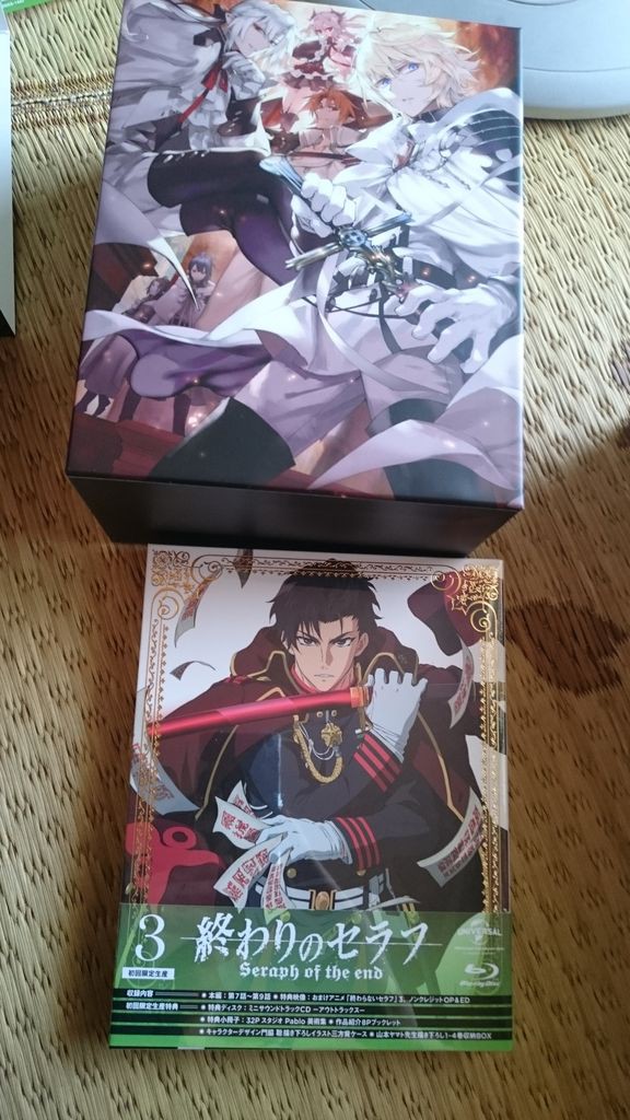 終わりのセラフblue Ray３巻感想 終わりのセラフファンブログ
