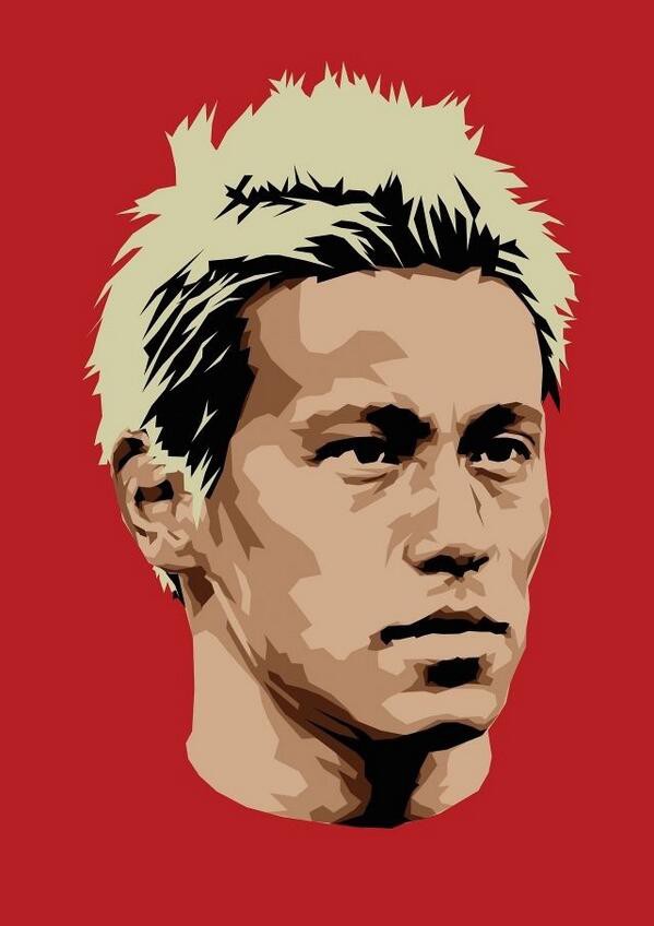 画像 アラブ人が描いた本田圭佑の画像がカッコイイ Samurai Goal