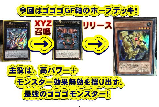 楽しく闘うデッキ紹介 遊戯王 ゴゴゴゴーレムゴールデンフォーム ホープ Sandbathの秘密基地 Tcg室