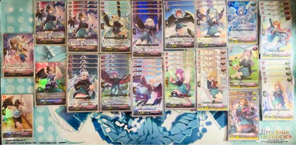 楽しく闘うデッキ紹介 ヴァンガード 「黒翼寄せアレスティエル