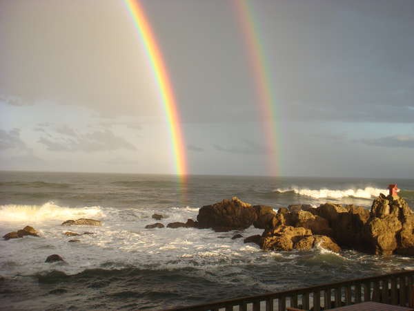 恋愛成就 虹のはじまり 山海館 の風景