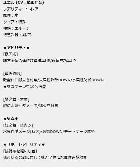 グラブル 10月31日ガチャ更新情報水ssrユエル 風srカルテイラが登場 青い空のチャンネル