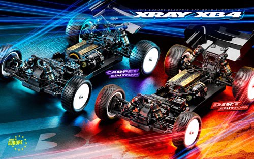 XRAY XB4のチャンピオンDNAが更に進化そしてダート＆カーペットの2車種 ...