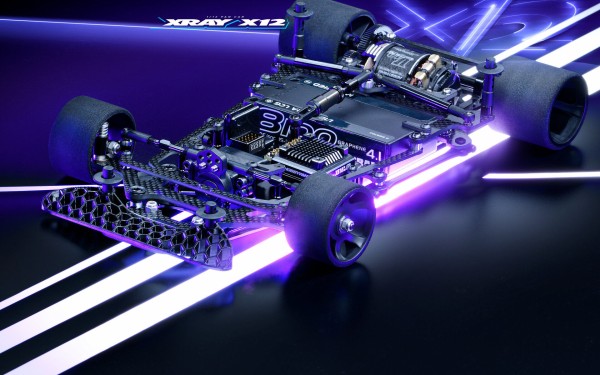 Xray X4-25 1.5アルミシャーシ XRAY X4 2026に1.5㎜アルミシャーシ仕様も同時発売です。 : 真