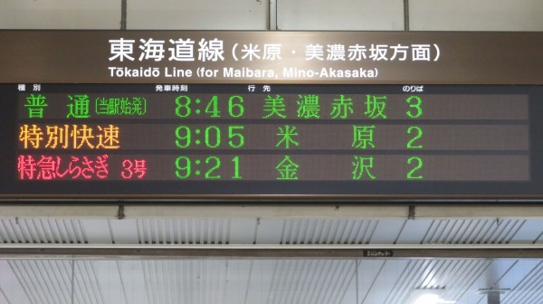 姫路駅 在来線ホームの駅名標（東姫路駅開業後） : 関西のJRへ